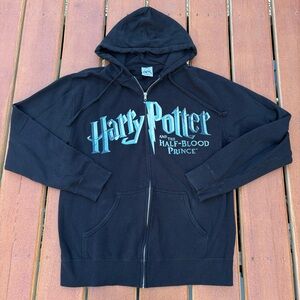 Harry Potter and The Half-Blood Prince Graphic Black Zip Hoodie